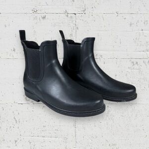 J. Crew Rubber Chelsea Rain Boots